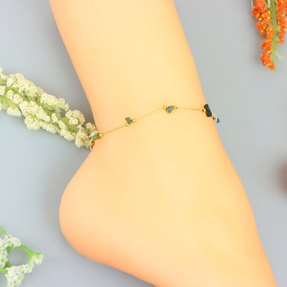 "Handmade Anklet – A Stylish Choice for Women, Thoughtful Gift Idea, EVCH1115 - Picture 7 of 9